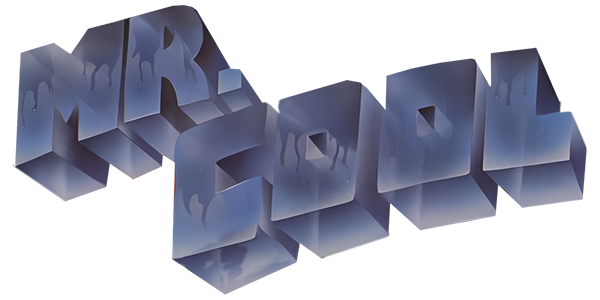 Mr. Cool logo for Atari 400