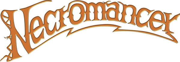 Necromancer logo for Atari 400