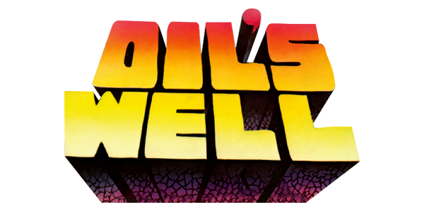 Oil's Well logo for Atari 400