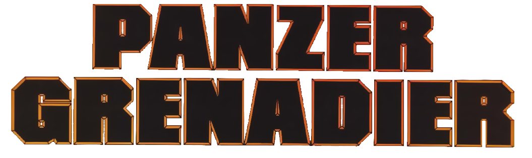 Panzer Grenadier logo for Atari 400