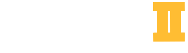 Pitfall II Lost Caverns logo for Atari 400
