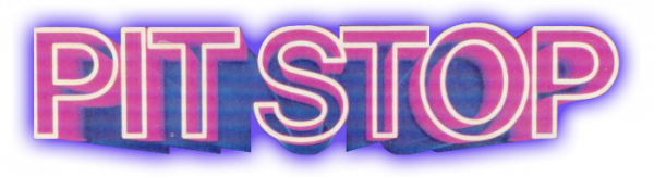 Pitstop logo for Atari 400