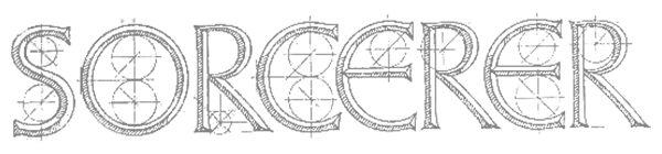Sorcerer logo for Atari 400