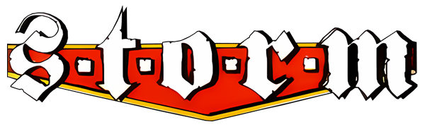 Storm logo for Atari 400