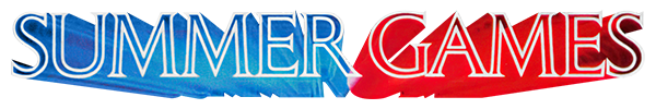 Summer Games logo for Atari XE