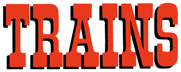 Trains logo for Atari 400