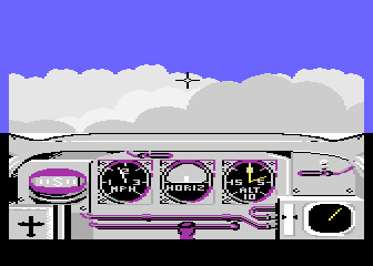 Ace of Aces screenshot 3 for Atari 400