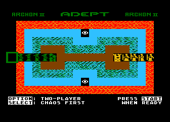 Archon II: Adept screenshot 3 for Atari 400