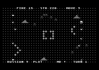 Armor Assault screenshot 2 for Atari 400