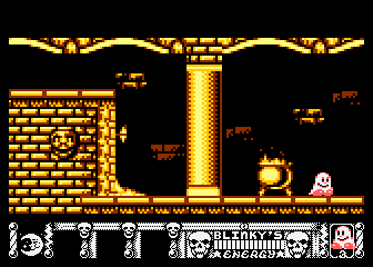 Blinky's Scary School screenshot 3 for Atari 400