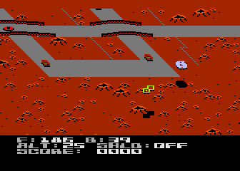 Blue Max 2001 screenshot 3 for Atari 400