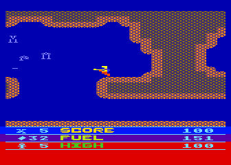 Captain Beeble screenshot 3 for Atari 400
