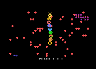 Centipede screenshot 3 for Atari 400