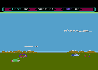 Choplifter screenshot 3 for Atari 400