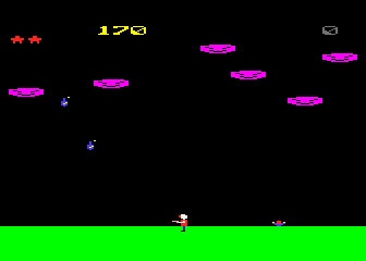 Cloudburst screenshot 2 for Atari 400
