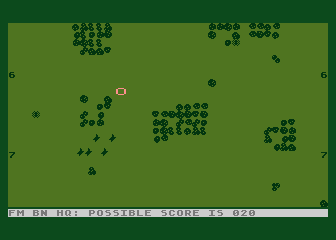 Combat Leader screenshot 2 for Atari 400