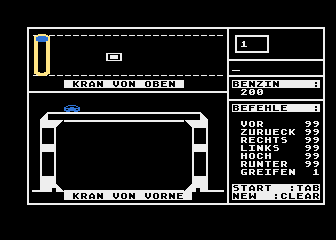 Computer-Kran screenshot 2 for Atari 400