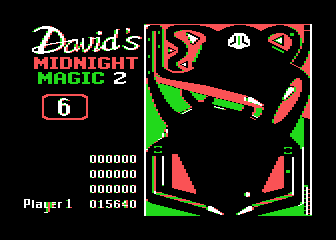 David's Midnight Magic screenshot 2 for Atari 400