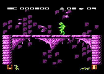 Draconus screenshot 3 for Atari 400