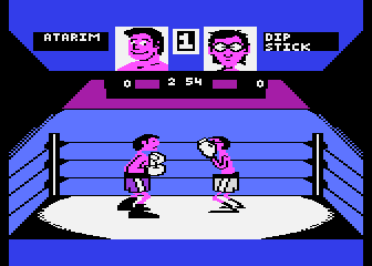 Fight Night screenshot 3 for Atari 400