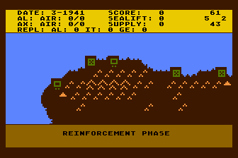 Knights of the Desert screenshot 2 for Atari 400