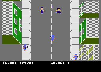 Los Angeles SWAT screenshot 3 for Atari 400