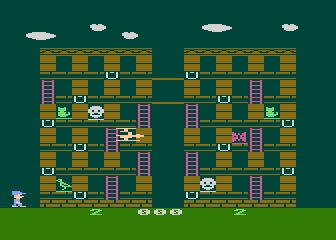 Memory Manor screenshot 1 for Atari 400