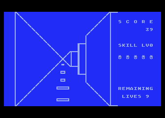 Monster Maze screenshot 2 for Atari 400