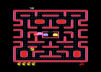 Ms. Pac-Man screenshot 3 for Atari 400