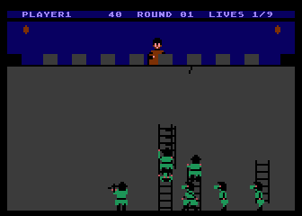 Orc Attack screenshot 3 for Atari 400