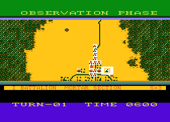 Panzer Grenadier screenshot 3 for Atari 400