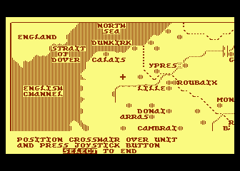 Paris In Danger screenshot 2 for Atari 400