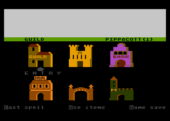 Phantasie II screenshot 2 for Atari 400