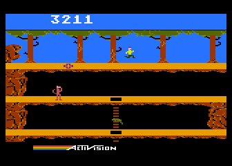 Pitfall II Lost Caverns screenshot 3 for Atari 400