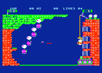 Pooyan screenshot 3 for Atari 400