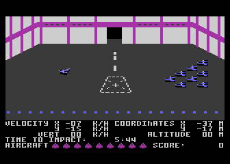 Raid Over Moscow screenshot 3 for Atari 400