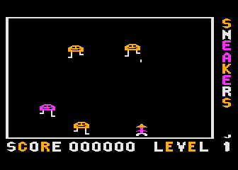 Sneakers screenshot 2 for Atari 400