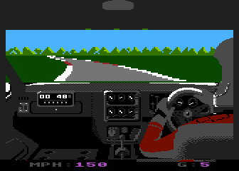 Speed Run screenshot 2 for Atari 400