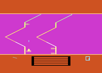 Fantastic Voyage title screen for Atari 400