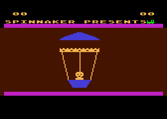 Kids On Keys title screen for Atari 400