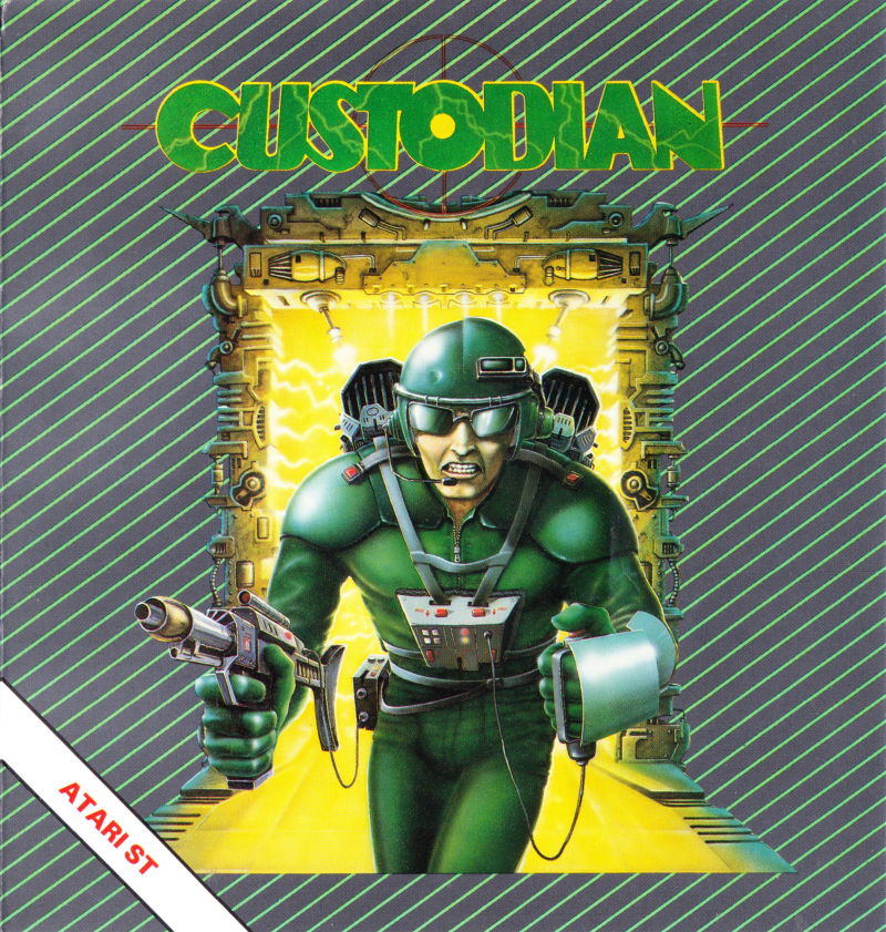 Custodian box art for Jaguar