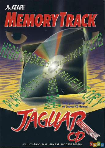 MemoryTrack Jaguar CD box art for Jaguar
