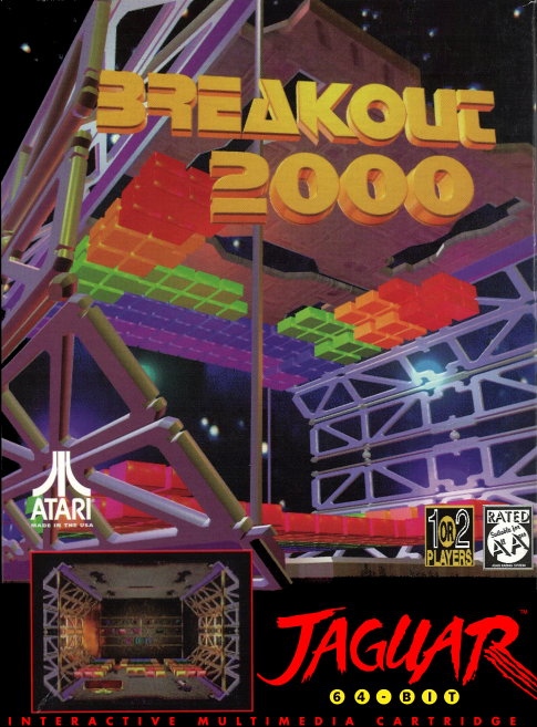 Breakout 2000 [Homebrew] box art for Jaguar