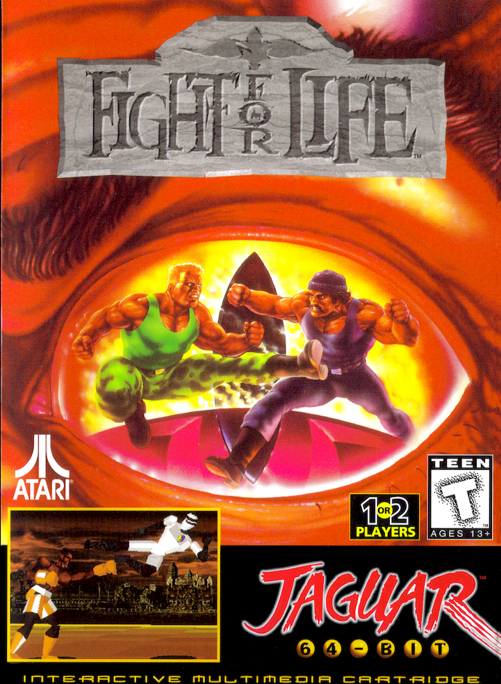 Fight For Life box art for Jaguar
