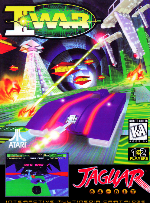 I-War box art for Jaguar