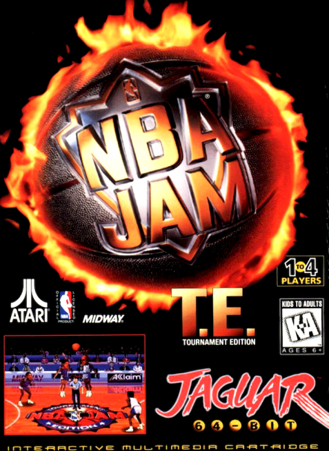 NBA Jam: Tournament Edition box art for Jaguar