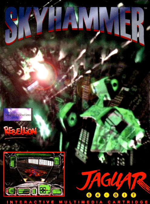 Skyhammer box art for Jaguar
