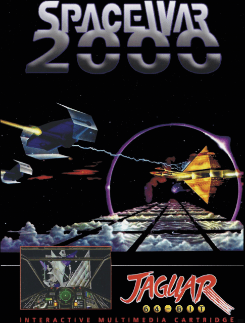 Space War 2000 box art for Jaguar