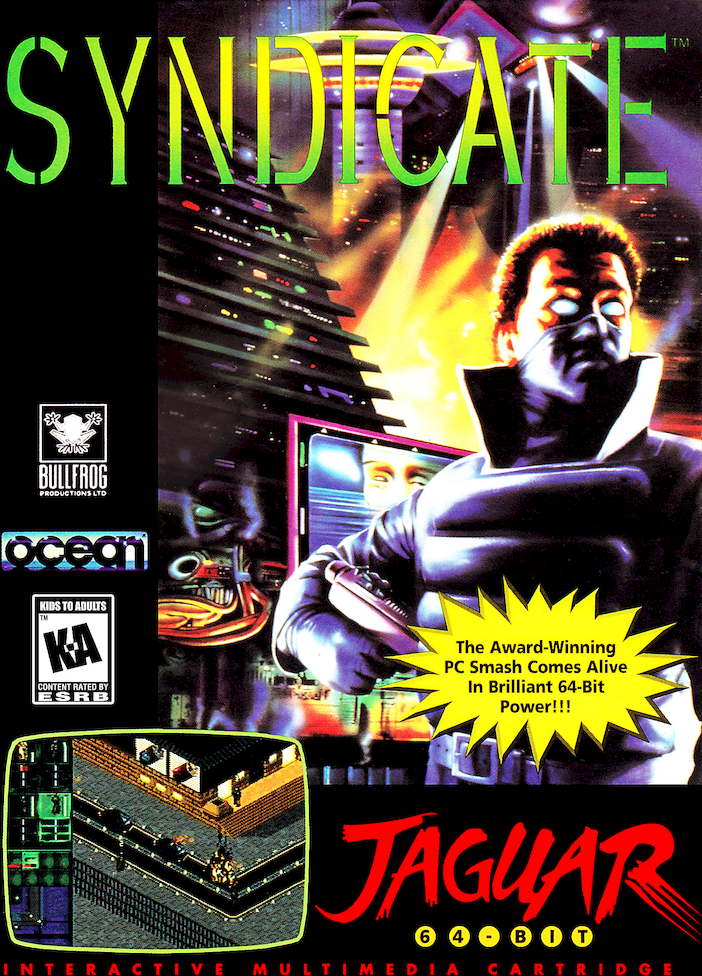 Syndicate box art for Jaguar