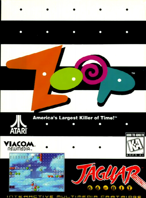 Zoop box art for Jaguar
